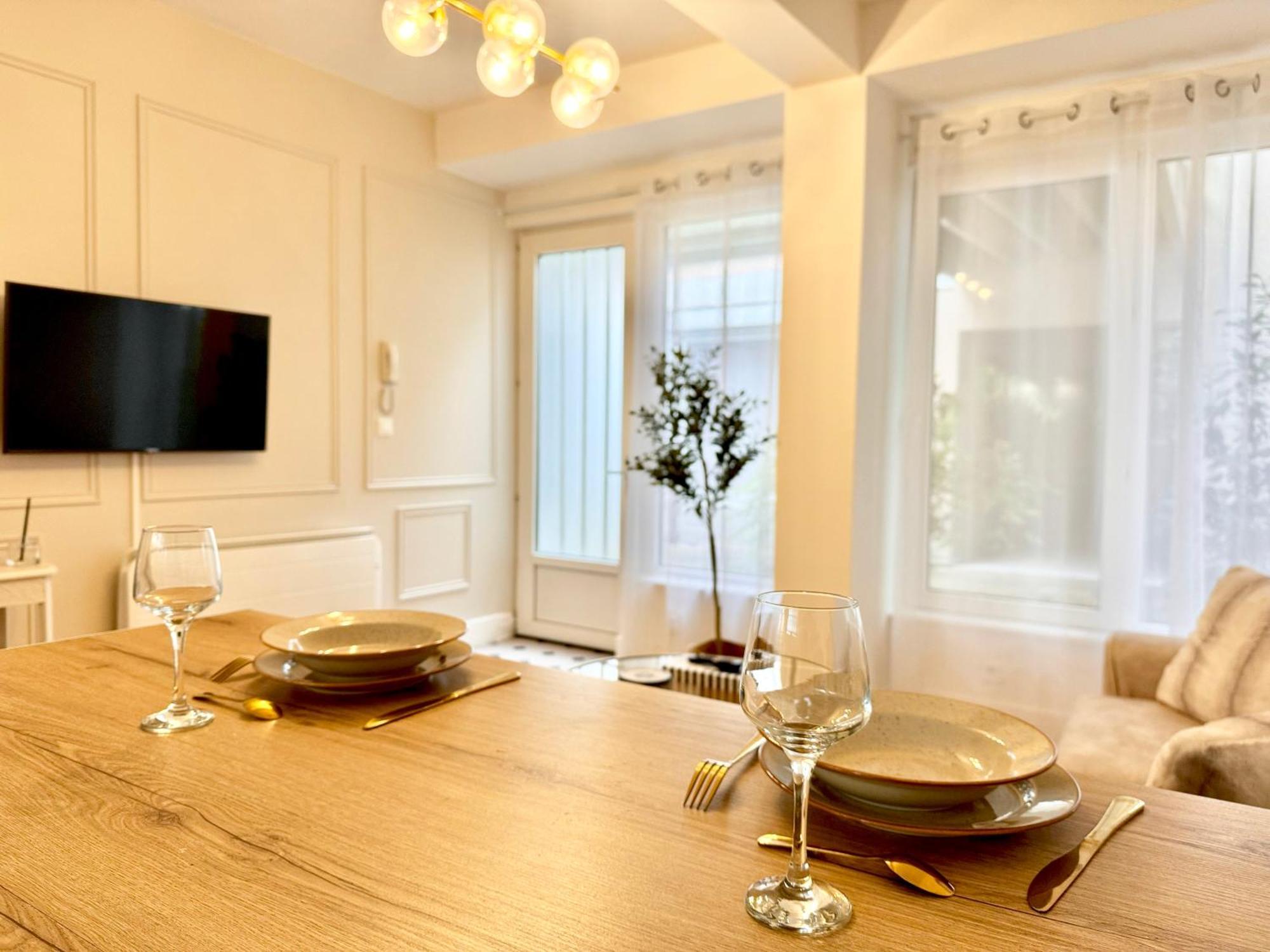 L'Olivier - Netflix - Bureau - Proche Centre Troyes Apartment Luaran gambar